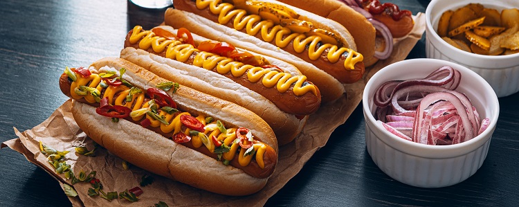 receitas de cachorro-quente de linguiça